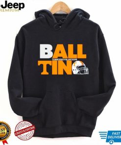 Ball in Tennessee Volunteers logo helmet shirt