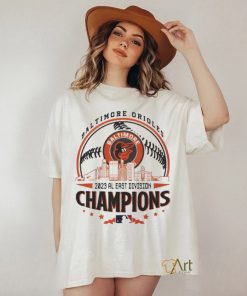 Baltimore Orioles 2023 AL East Division Champions Skyline Shirt