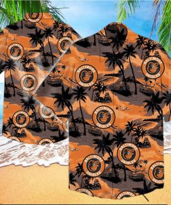 Baltimore Orioles And Landscape Hawaiian Shirt – Orioles Hawaiian Shirt