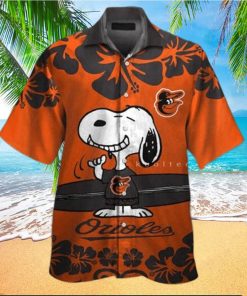 Baltimore Orioles Baseball Snoopy Hawaiian Shirt – Orioles Hawaiian Shirt