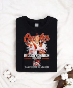 Baltimore Orioles Brooks Robinson 1937 2023 thank you for the memories shirt