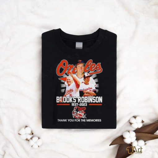 Baltimore Orioles Brooks Robinson 1937 2023 thank you for the memories shirt