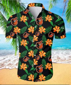 Baltimore Orioles Cute Flower Hawaiian Shirt – Orioles Aloha Shirt