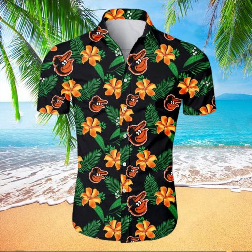 Baltimore Orioles Cute Flower Hawaiian Shirt – Orioles Aloha Shirt