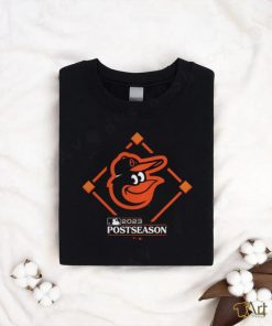 Baltimore Orioles Fanatics Branded Black 2023 Postseason Around The Horn Shirt