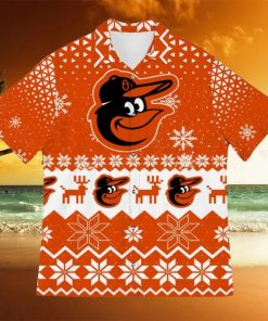 Baltimore Orioles Sports Football American Ugly Hawaiian Shirt Gift Christmas