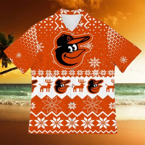 Baltimore Orioles Sports Football American Ugly Hawaiian Shirt Gift Christmas