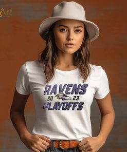 Baltimore Ravens 2023 NFL Playoffs Iconic T Shirt