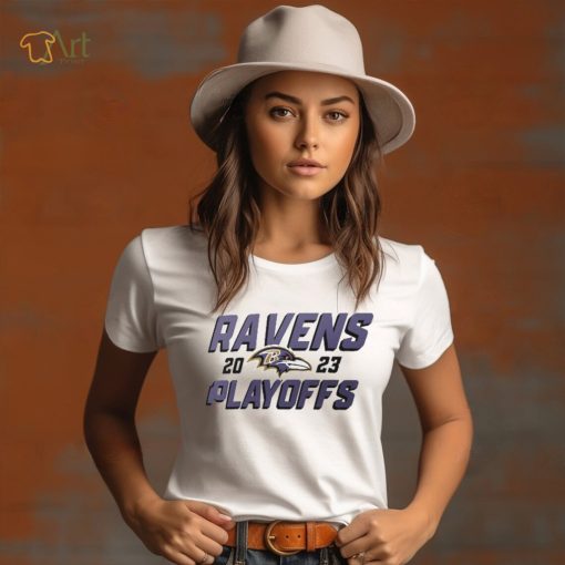 Baltimore Ravens 2023 NFL Playoffs Iconic T Shirt