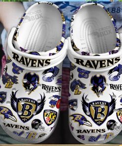 Baltimore Ravens Championship Crocs Clogs