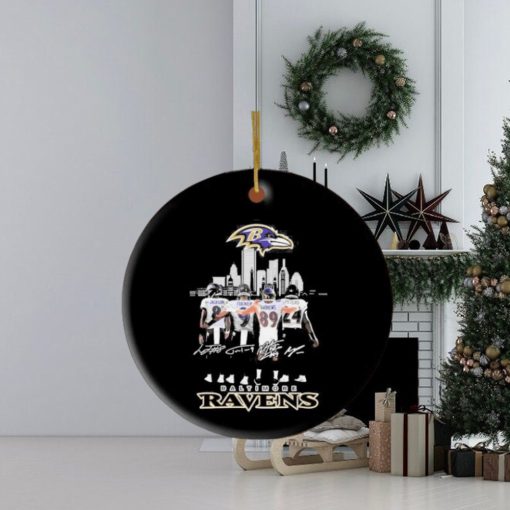 Baltimore Ravens Jackson Rucker Andrews And Peters Signatures Ornament