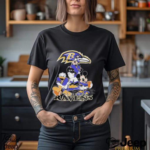 Baltimore Ravens Mickey Mouse Donald Duck Goofy shirt