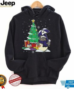 Baltimore Ravens NFL Football Cute Tonari No Totoro Christmas Tree Shirt