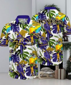 Baltimore Ravens NFL Hawaiian Shirt Sea Breezetime Aloha Shirt