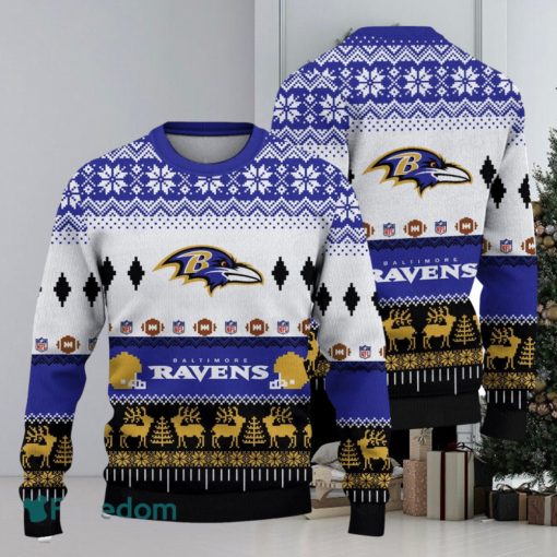 Baltimore Ravens National Football League Ugly Christmas Sweater Sport Christmas Gift