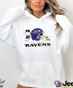 Baltimore Ravens Snoopy And Woodstock helmet 2023 T shirt