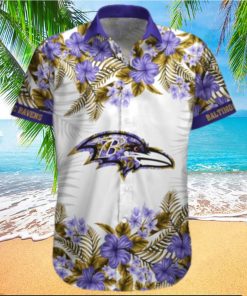 Baltimore Ravens Summer Beach Shirt and Shorts Full Over Print