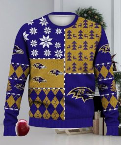 Baltimore Ravens Ugly Christmas Sweater Sport Fans Christmas Gift