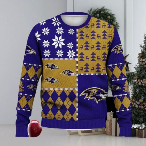 Baltimore Ravens Ugly Christmas Sweater Sport Fans Christmas Gift