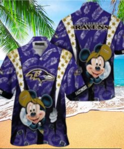 Baltimore Ravens nfl mickey mouse Hawaiian Shirt custom for fan