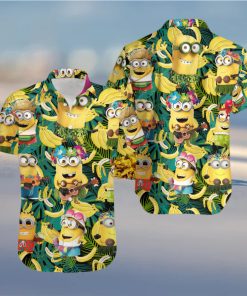 Bananas Minions 2022 Men s Hawaiian Shirt