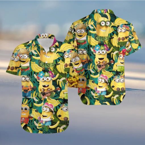 Bananas Minions 2022 Men s Hawaiian Shirt