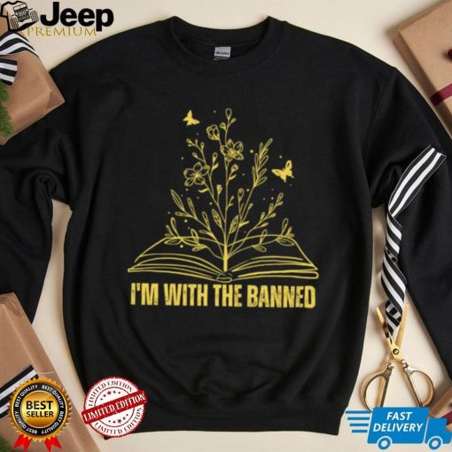 Banned Books T shirt, I’m With The Banned Reading T shirt