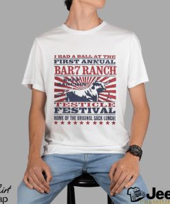 Bar 7 Ranch Testicle Festival shirt