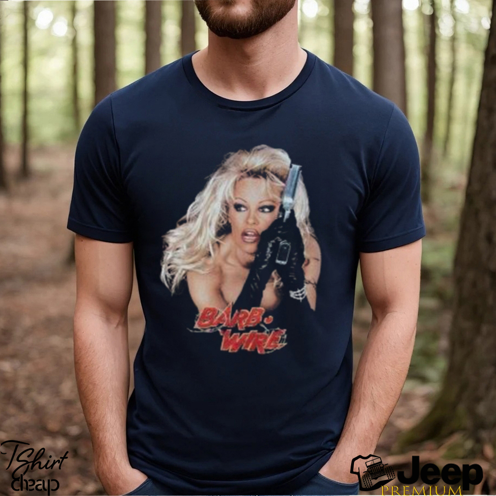 Barb Wire (Pamela Anderson Lee) Retro 90 Shirt - teejeep