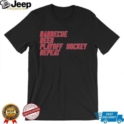 Barbecue Beer Playoff Hockey repeat 2023 shirt