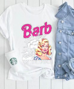 Barbenheimer Barbie Oppenheimer 2023 Pink And White Shirt