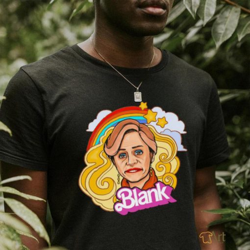 Barbie X Blank face cartoon shirt