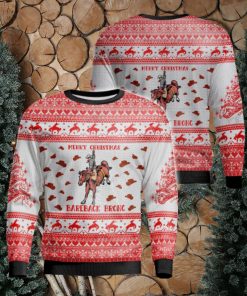 Bareback Bronc Christmas Gift Ugly Christmas Sweater