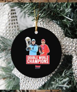 Barmy Army Double World Champions Ornament Christmas