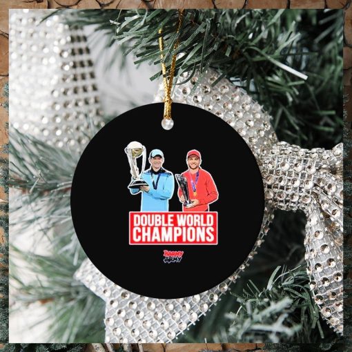 Barmy Army Double World Champions Ornament Christmas