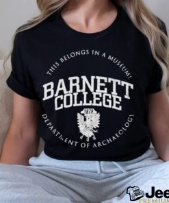 Barnett College Department Of Archaeology Indiana Jones Shirt