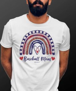 Baseball Mom Rainbows Shirt