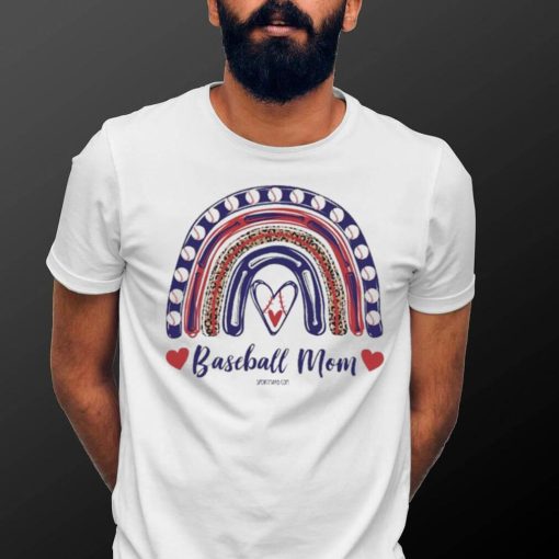 Baseball Mom Rainbows Shirt