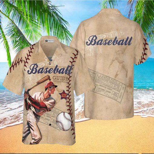 Baseball National League Hawaiian Shirt