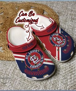 Baseball St. Louis Cardinals Personalized Logo Team Clog Shoes