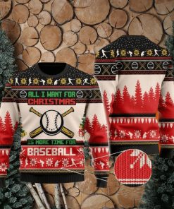Baseball Ugly Christmas Sweater For Men & Women