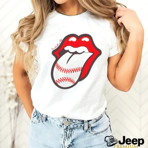 Baseball is life stone t shirt