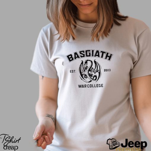 Basgiath War College Fourth Wing Dragon Rider Basgiath War T Shirt