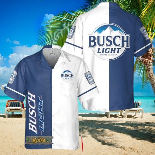 Basic Printed Busch Light Hawaii Shirt For Men And Women Gift Hawaiian Beer