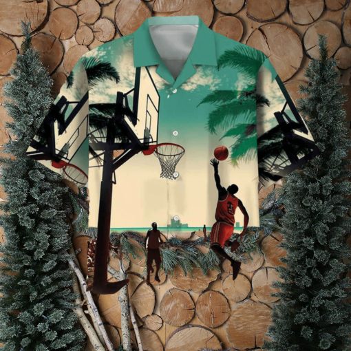 Basketball Beach Hawaiian Shirt