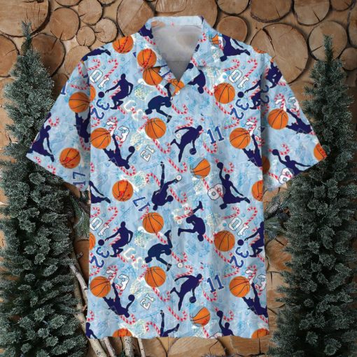 Basketball Christmas Hawaiian Shirt