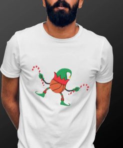 Basketball Elf Christmas shirt