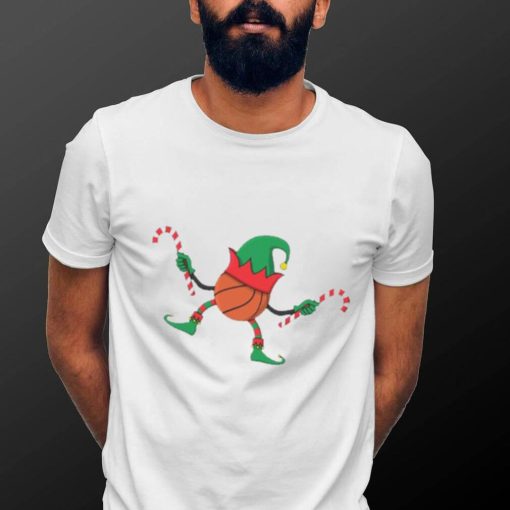 Basketball Elf Christmas shirt