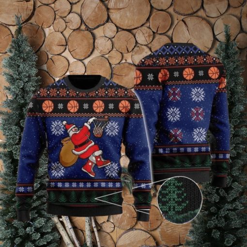 Basketball Ugly Christmas Sweater For Men & Women