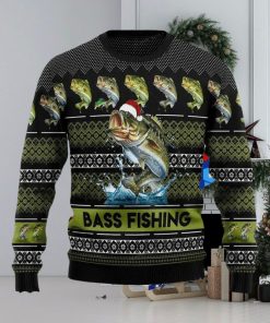 Bass Fishing Ugly Christmas Sweater Special Gift For Men Women